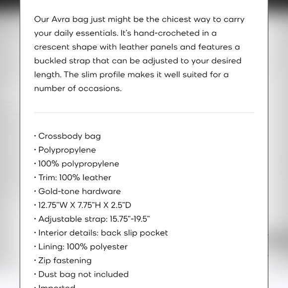 MICHEAL Micheal Kors Avra Medium Hand Crocheted Leather Bag - Picture 16 of 16